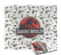 Jurassic World Fallen Kingdom Dino Sketch Pattern Officially Licensed Silky Touch Super Soft Throw Blanket 152 x 127 cm