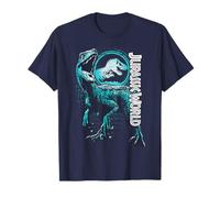 Jurassic World: Fallen Kingdom Raptor Blue Logo T-Shirt