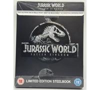 JURASSIC WORLD - FALLEN KINGDOM [4K UHD+ 3D+2D BLU-RAY STEELBOOK] NEW & SEALED