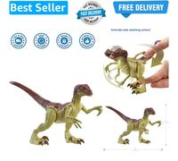 Jurassic World Fierce Force Velociraptor Camp Cretaceous Dinosaur Action Fi...