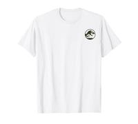 Jurassic World Forest Green Fossil Logo T-Shirt