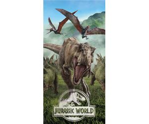 Jurassic World "Forest" T-Rex Dinosaur Kids Towel 140*70 cm