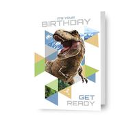 jurassic world, generic, birthday card