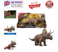 Jurassic World Gigantic Thrashers Eotriceratops: 2 Attack Modes & Digital Fun