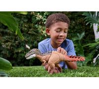 Mattel Gigantic Trackers Gorgosaurus Jurassic Dinosaur Figure Brown Kids