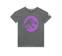 Jurassic World Girls T-Shirt Grey 9-10 Years