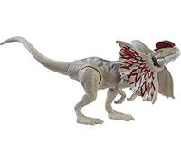Jurassic World GWY30 Fierce Force Dilophosaurus Dinosaur Action Figure Movable Joints, Kids Gift Ages 3 Years & Older , Multicolor, 12.0 cm*5.0 cm*20.0 cm