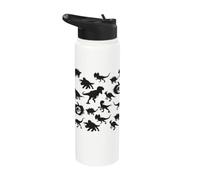 Jurassic World Halloween Dino All Over Print Stainless Steel Insulated Water Bottle
