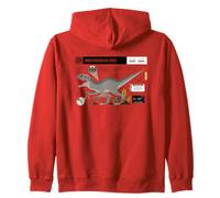 Jurassic World Indominus Rex Profile Zip Hoodie