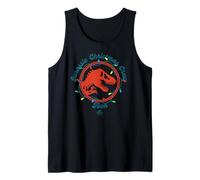Jurassic World Jurassic Christmas Crew Teen Tank Top