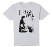 Jurassic Park Isla Nublar Punk Men's T-Shirt - White - S