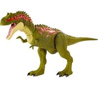 JURASSIC WORLD Jurassic World GVG67 Massive Biters Larger-sized Dinosaur Action Figure with Tail-activated Strike and Chomping Action,Movable Joints ,Green,Ages 4 and Up , 15.0 cm*10.0 cm*35.0 cm