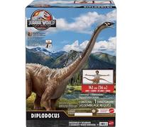 Jurassic World Legacy Collection Diplodocus Dinosaur Action Figure, 56 Inches Long