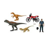 Jurassic World - Legacy Owen Collection and The Dinosaur Escape Set with Motorcycles and The Owen Grady Character Toy for Children 4+ Years HFG64