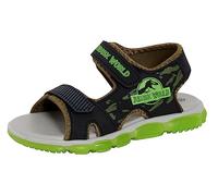 Jurassic World Light Up Sports Sandals Green EU 30 / UK 11.5 Child