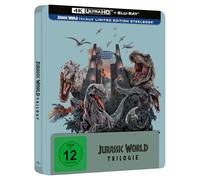 Jurassic World - Limited Ultimate Steelbook Trilogy [4K Ultra HD] + [Blu-ray]