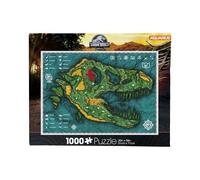 Jurassic World Map 1000 Piece Jigsaw Puzzle
