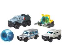 Jurassic World Matchbox Die-Cast Vehicle 5-Pack Island Transport Team