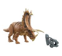 Jurassic World Camp Cretaceous Mega Destroyers Pentaceratops Dinosaur Action Figure, Toy Gift with Movable Joints, Attack and Breakout Feature
