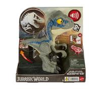 Mattel Jurassic World Mega Roar Velociraptor 'Blue' Sound & Stretchable Jaw