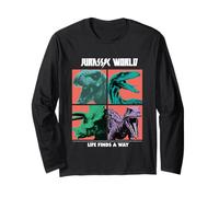 Jurassic World Merch Life Finds A Way Long Sleeve T-Shirt