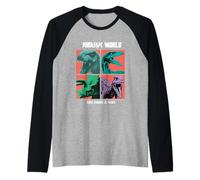 Jurassic World Merch Life Finds A Way Raglan Baseball Tee