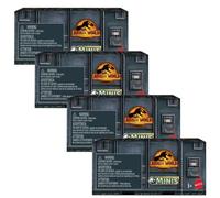 Jurassic World Minis Figures - SURPRISE DINOS BLIND BOX - 4 PACKS