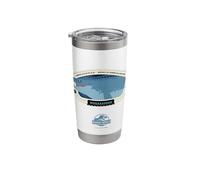 Jurassic World Mosasaurus Specs Stainless Steel Insulated Tumbler