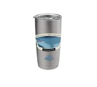Jurassic World Mosasaurus Specs Stainless Steel Insulated Tumbler