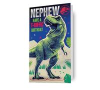 jurassic world, nephew, birthday card