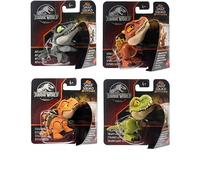 Jurassic World Pin Dinosaur 7cm Action Figure Snap Squad X4 Full Set