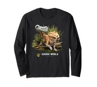Jurassic World Rebirth Aquilops In The Wild Long Sleeve T-Shirt