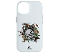 Jurassic World Rebirth Circle Logo Dinosaurs Case for iPhone 14
