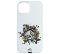 Jurassic World Rebirth Circle Logo Dinosaurs Case for iPhone 15 Plus