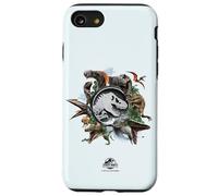 Jurassic World Rebirth Circle Logo Dinosaurs Case for iPhone SE (2020) / 7 / 8