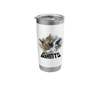 Jurassic World Rebirth Colossal Giants Stainless Steel Insulated Tumbler