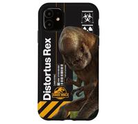 Jurassic World Rebirth Distortus Rex Hazard Case for iPhone 11