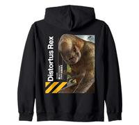 Jurassic World Rebirth Distortus Rex Hazard Zip Hoodie