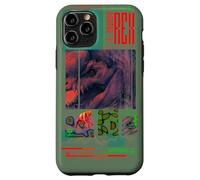 Jurassic World Rebirth Distortus Rex Neon Hybrid Case for iPhone 11 Pro