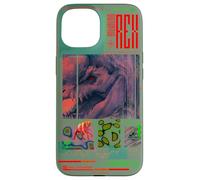 Jurassic World Rebirth Distortus Rex Neon Hybrid Case for iPhone 15