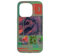 Jurassic World Rebirth Distortus Rex Neon Hybrid Case for iPhone 15 Pro
