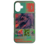 Jurassic World Rebirth Distortus Rex Neon Hybrid Case for iPhone 16 Plus