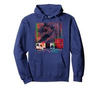 Jurassic World Rebirth Distortus Rex Neon Hybrid Pullover Hoodie
