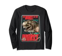 Jurassic World Rebirth Distortus Rex Worst of The Worst Long Sleeve T-Shirt