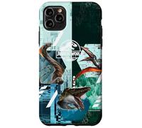 Jurassic World Rebirth Fragmented Titans Case for iPhone 11 Pro Max