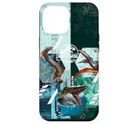 Jurassic World Rebirth Fragmented Titans Case for iPhone 12 Pro Max