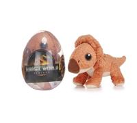 Jurassic World Rebirth Movie 5" / 13cm Baby Dolores Aquilops Dinosaur Soft Plush Toy in Plastic Egg