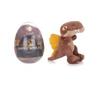Jurassic World Rebirth Movie 5" / 13cm Spinosaurus Dinosaur Soft Plush Toy in Plastic Egg