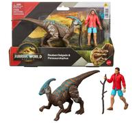 Mattel Jurassic World Saga Human Dino Pack 4