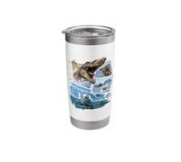 Jurassic World Rebirth Spinosaurus Attack Stainless Steel Insulated Tumbler